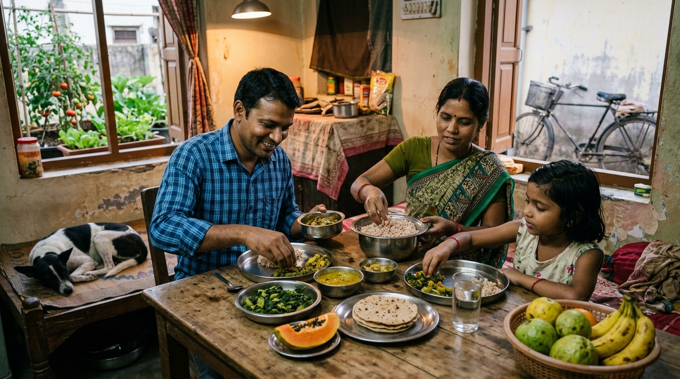 संतुलित भोजन और उचित जीवन स्तर