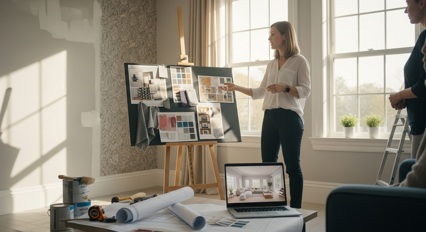 Actualizarea stilului interior al proprietății