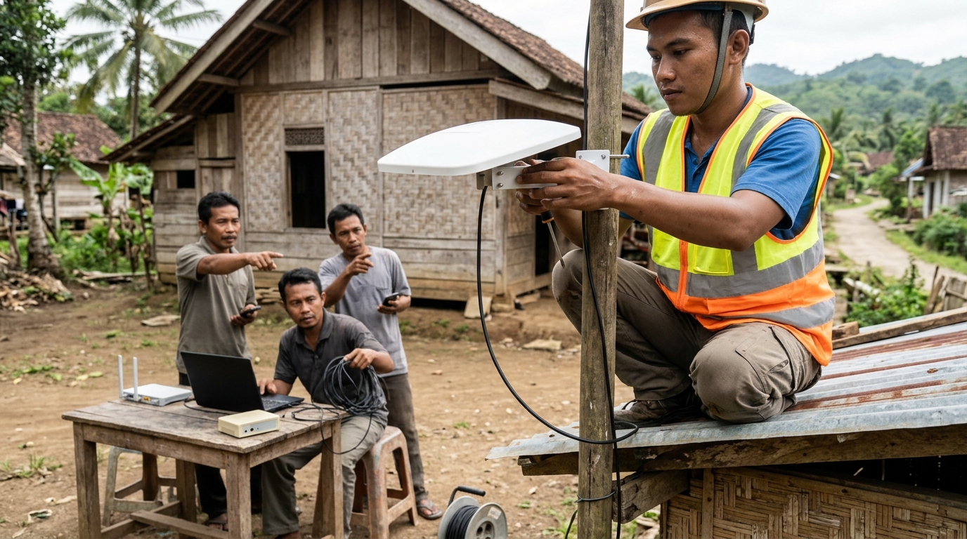 Panduan Liputan Internet di Kawasan Luar Bandar
