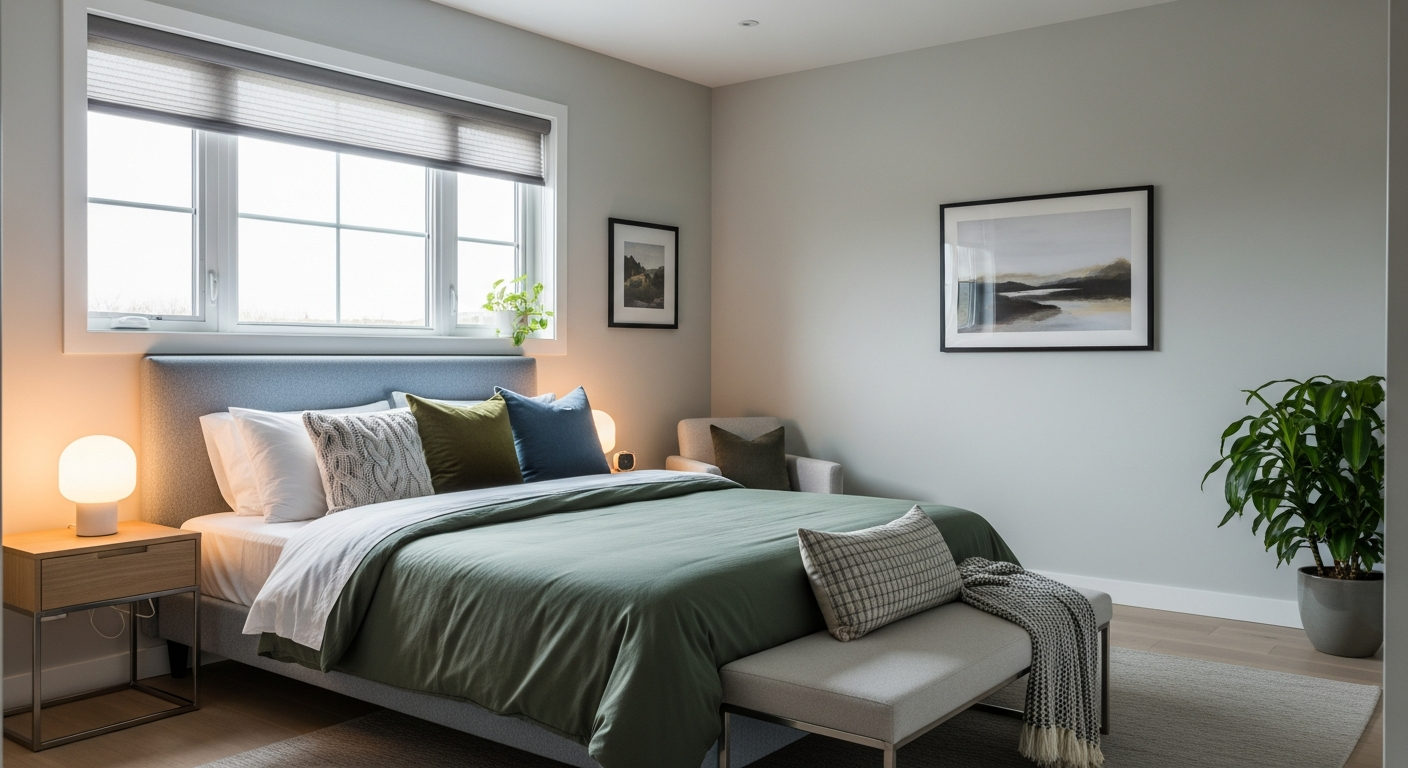 Επιλογές χρωμάτων για μια μοντέρνα κρεβατοκάμαρα