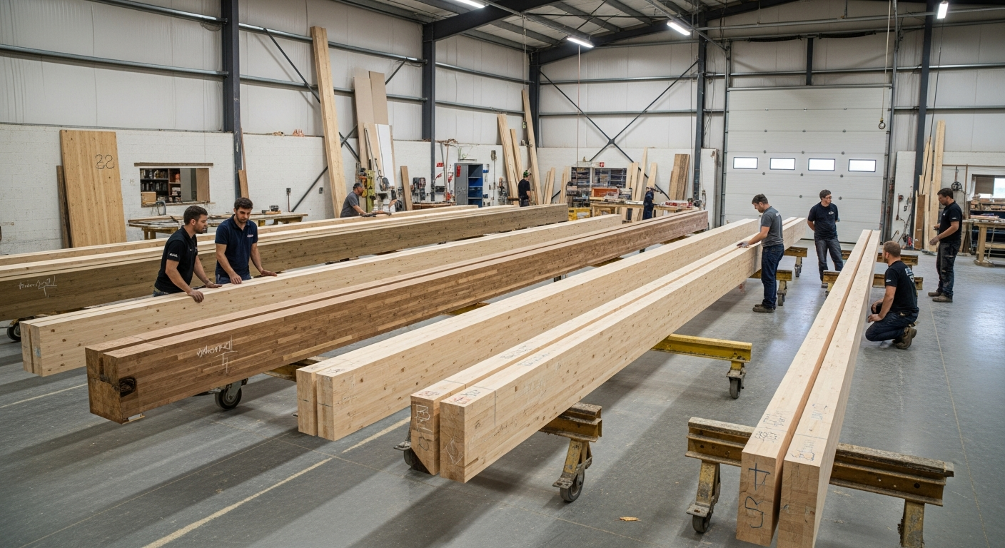 Wood Selection for High-Span Architectural Frameworks