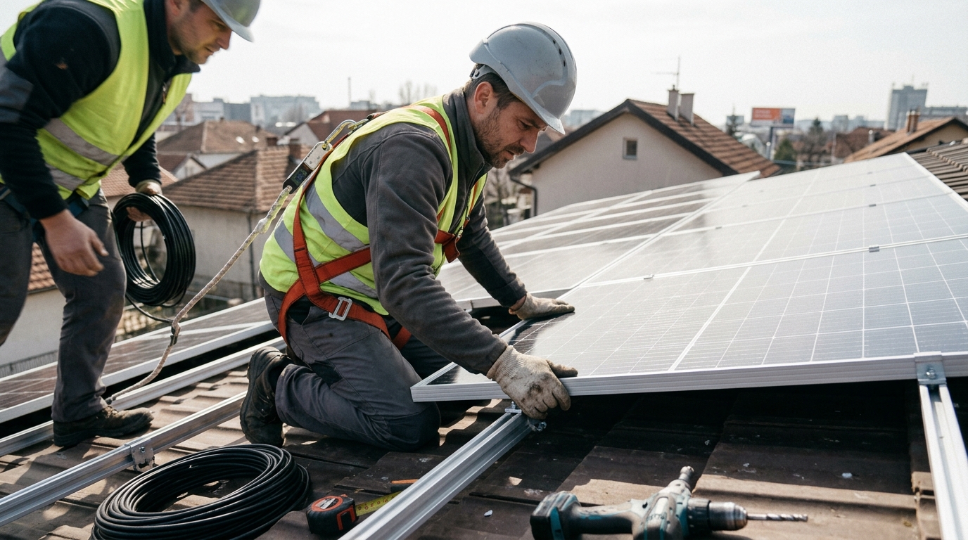 Cene in stroški namestitve sončnih elektrarn 5 kW in 10 kW v Sloveniji