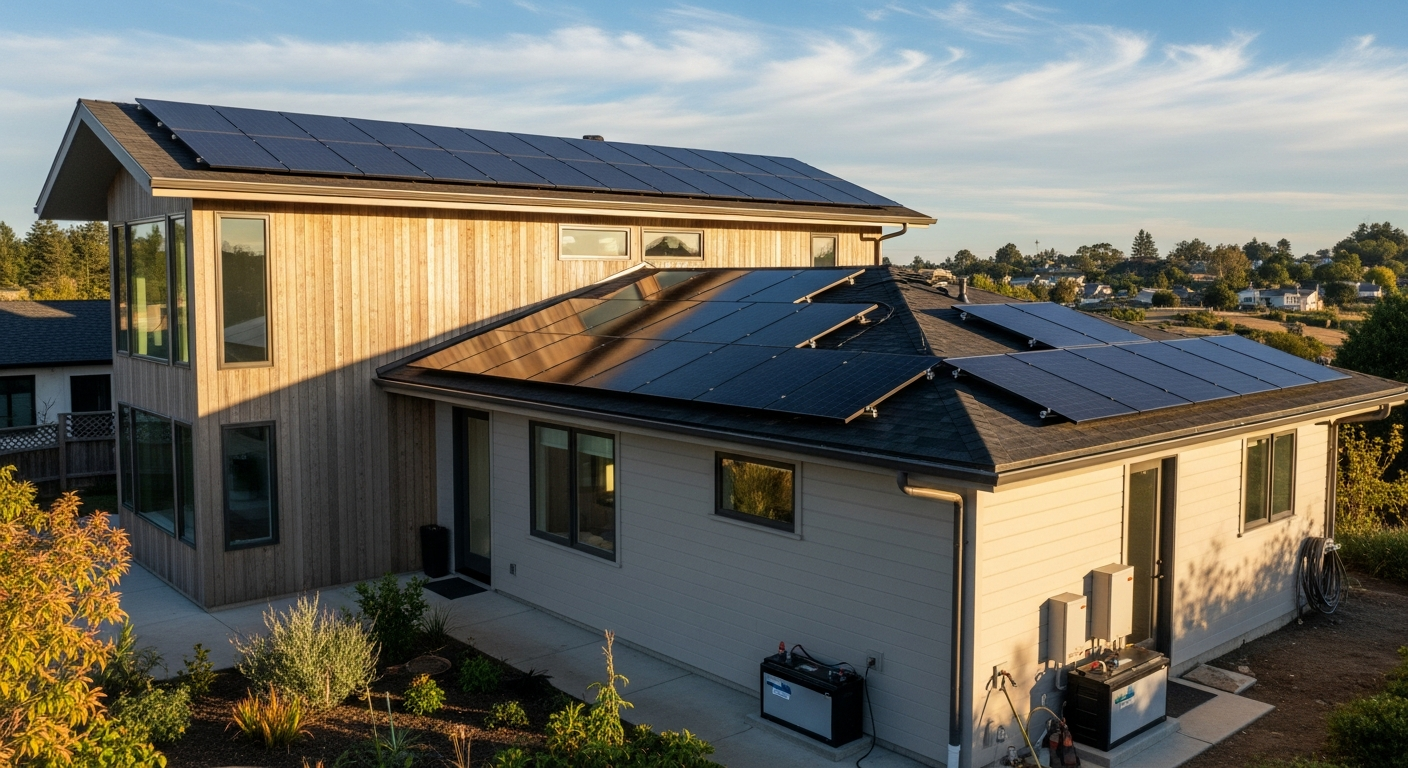 บ้านพึ่งพาตนเองด้วยแสงอาทิตย์: ก้าวสู่ความยั่งยืน