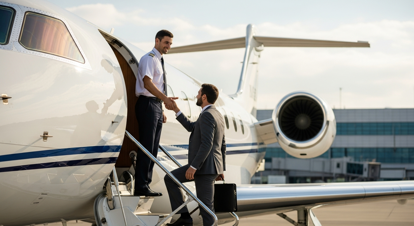 Zeitersparnis durch individuelle Charterflüge