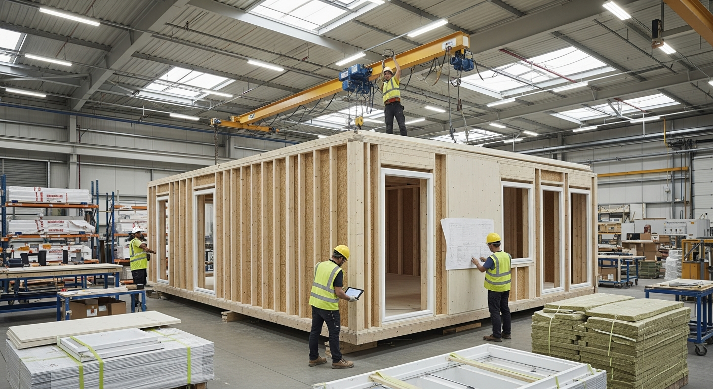 Konstrukcje modułowe: Efektywne domy